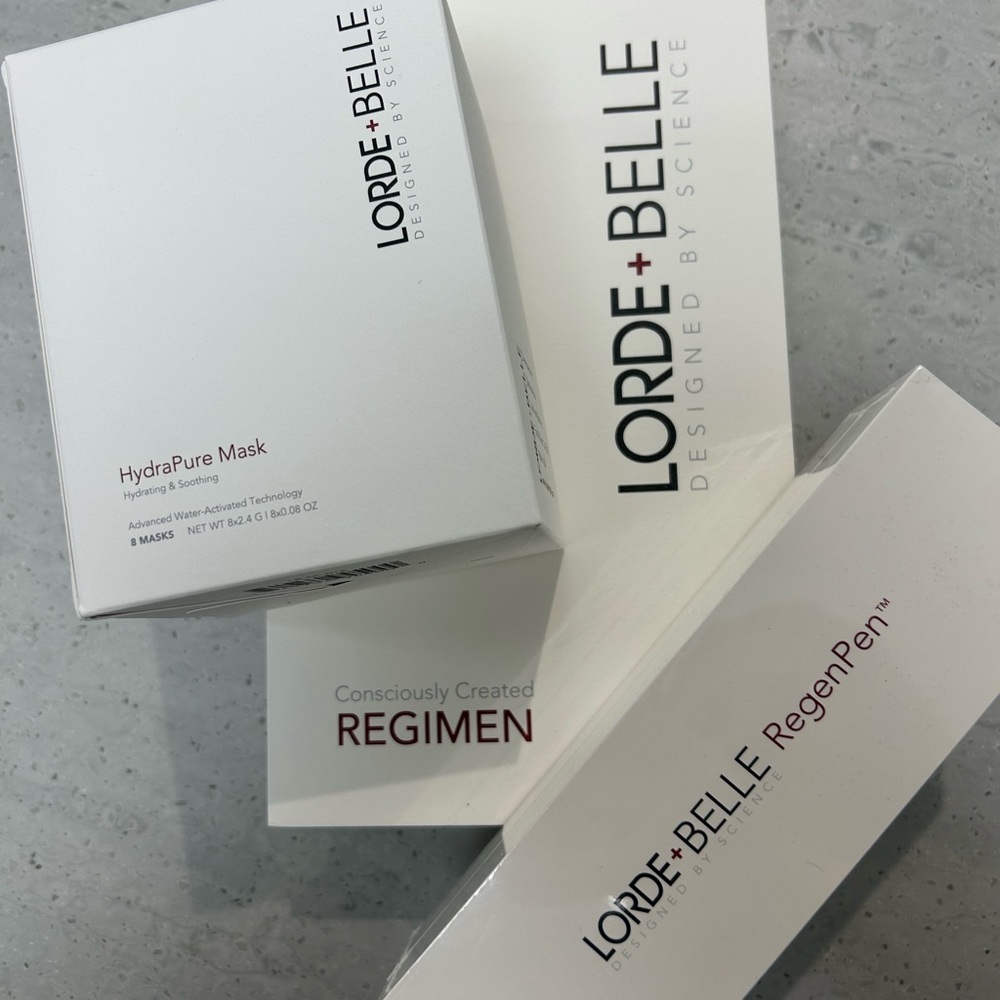 HydraPure Mask - The Viral RegenPen - CC Skincare Regimen retails $597 total